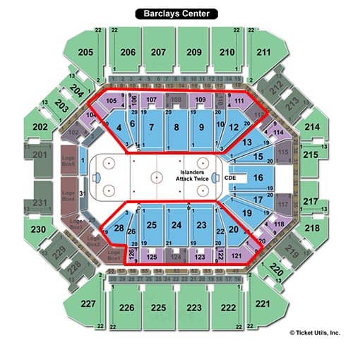 New York Islanders Seating Chart